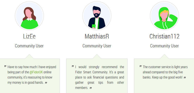 (UPDATE): Fidor UK & the "imaginary" testimonials.